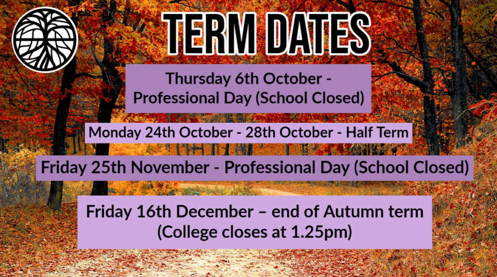 Autumn Term Dates 2022 Bottisham Village College